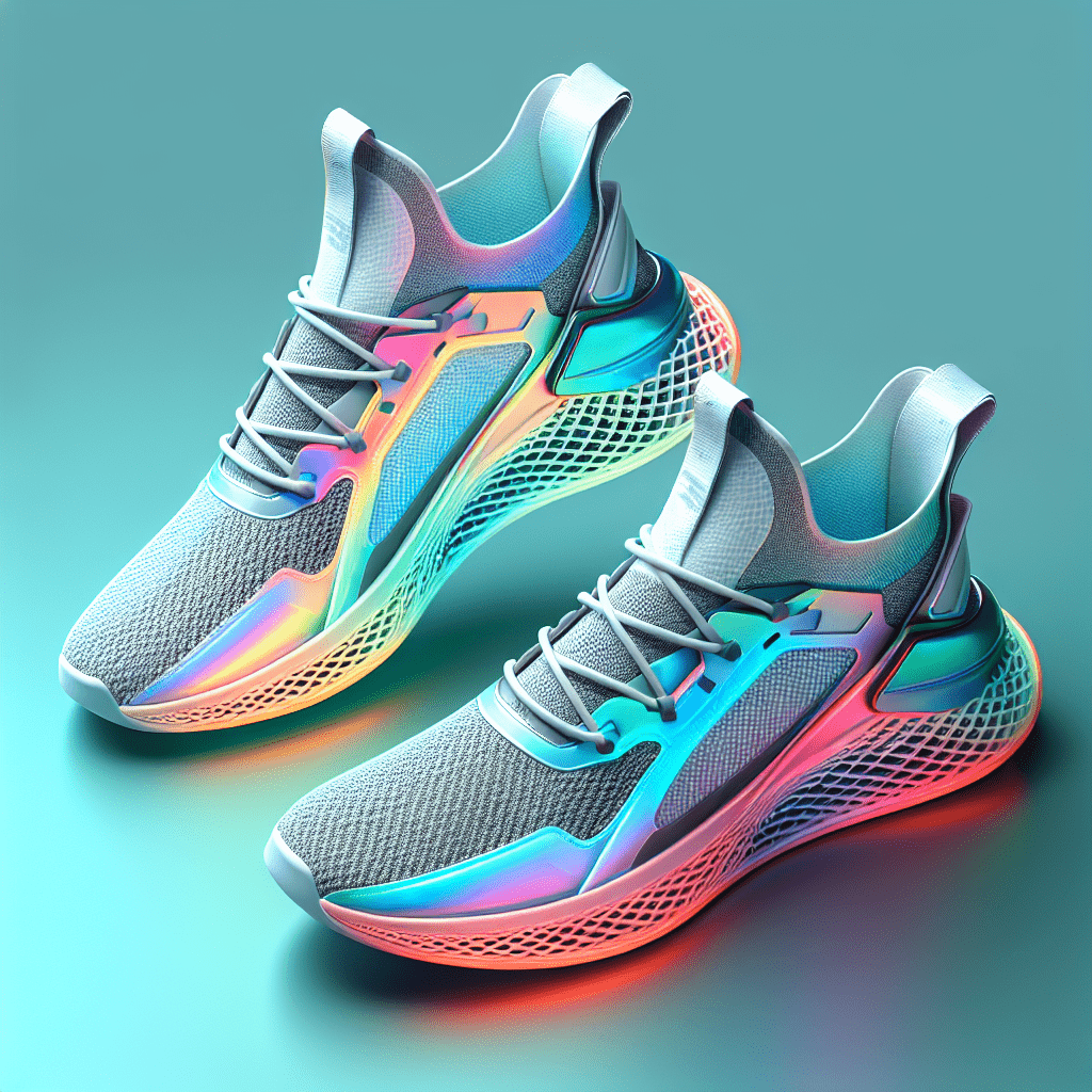 New sneakers design generated by AI