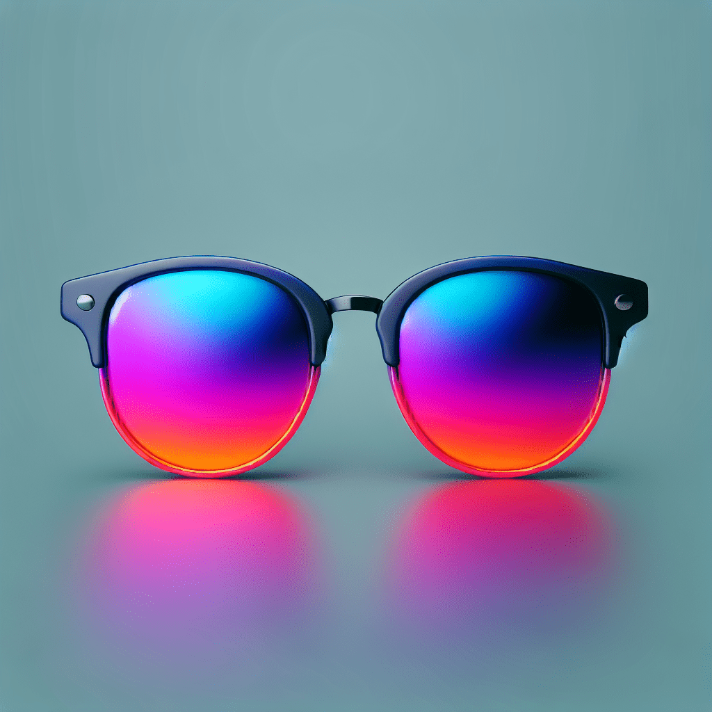 Sunset Radiance — Eyewear That Shines as Brightly as You Do! 😎